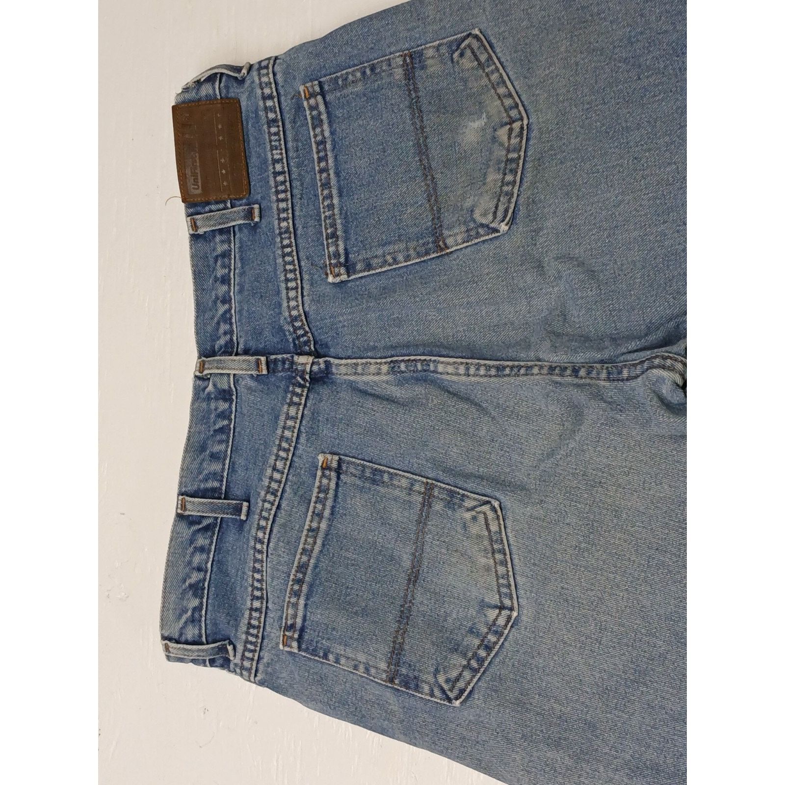 Other Unifirst Men's Blue Denim (38x34) Comfort Straight Jeans Size US 38 / EU 54 - 11 Thumbnail