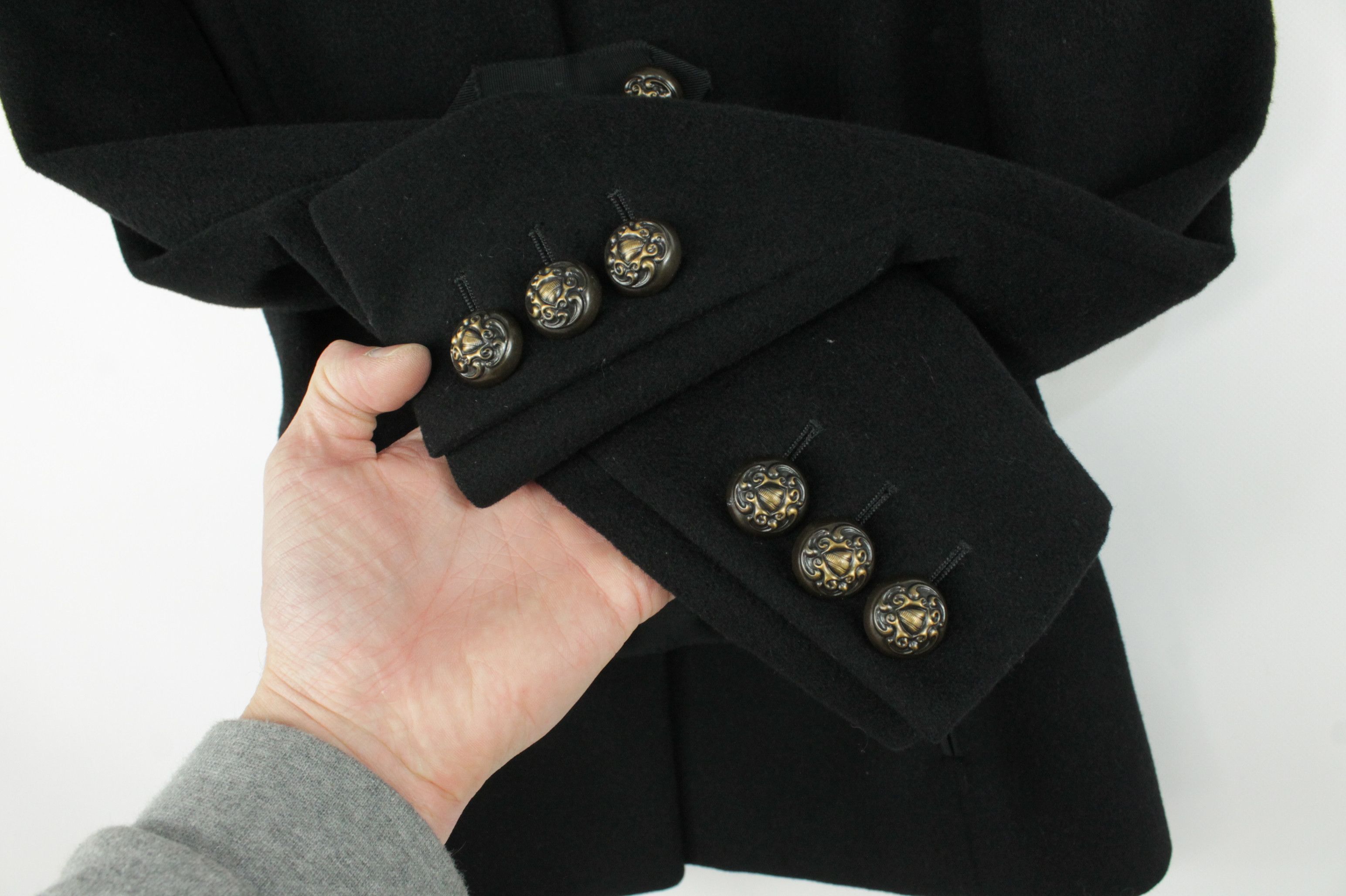 Moschino Moschino Cheap And Chic Angora Wool Military Jacket Women's Size M / US 6-8 / IT 42-44 - 4 Thumbnail