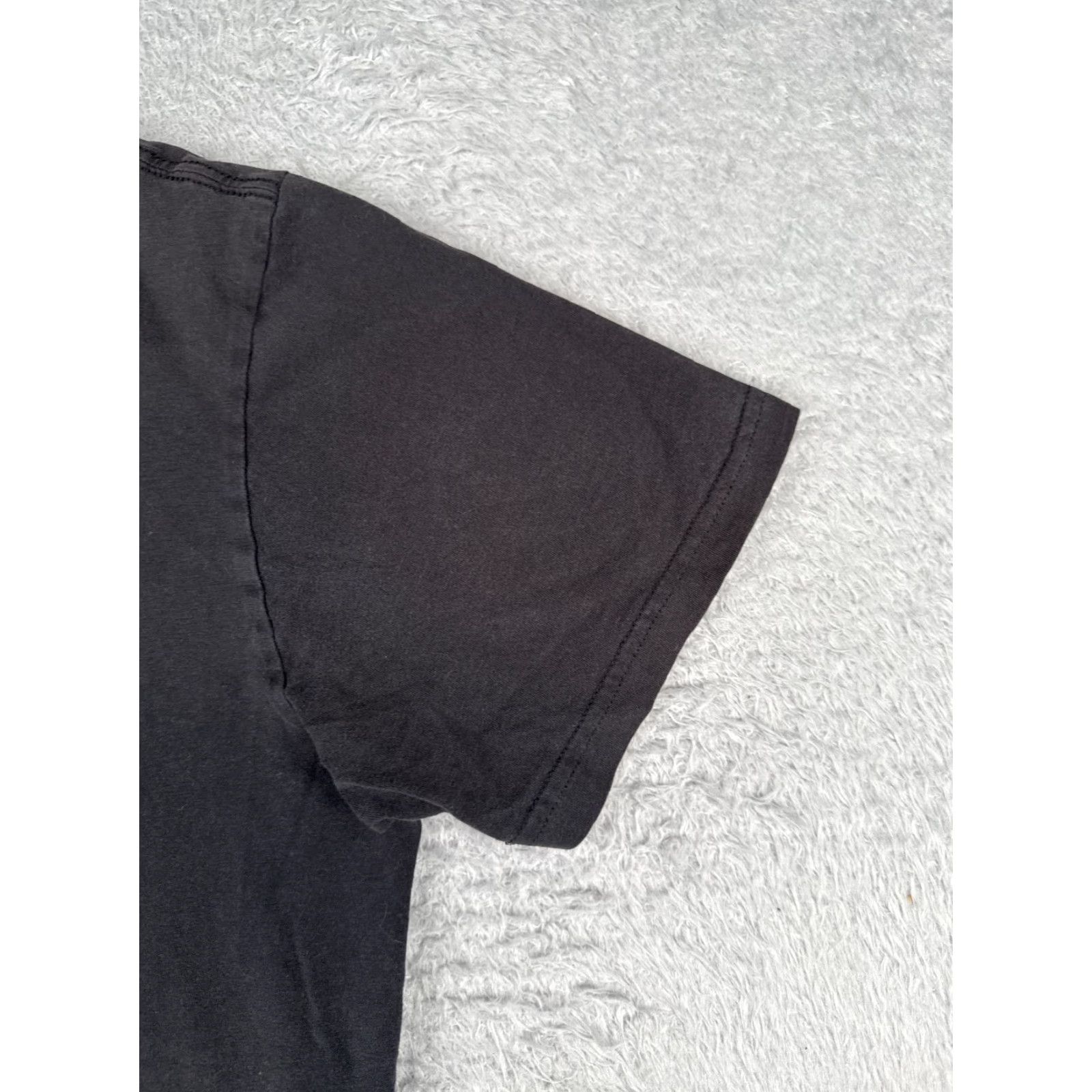 The North Face The North Face Shirt Men L Black Crew Neck Logo 100% Cotton Read All Seasons Breathable Size US L / EU 52-54 / 3 - 2 Thumbnail