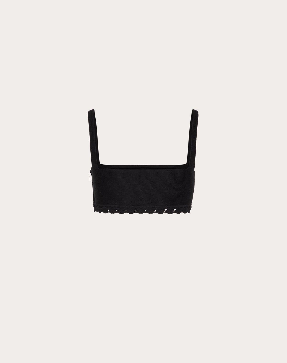 Valentino o1s1wg110525 Cotton Guipure Jardin Plat in Black Size XS / US 0-2 / IT 36-38 - 2 Thumbnail