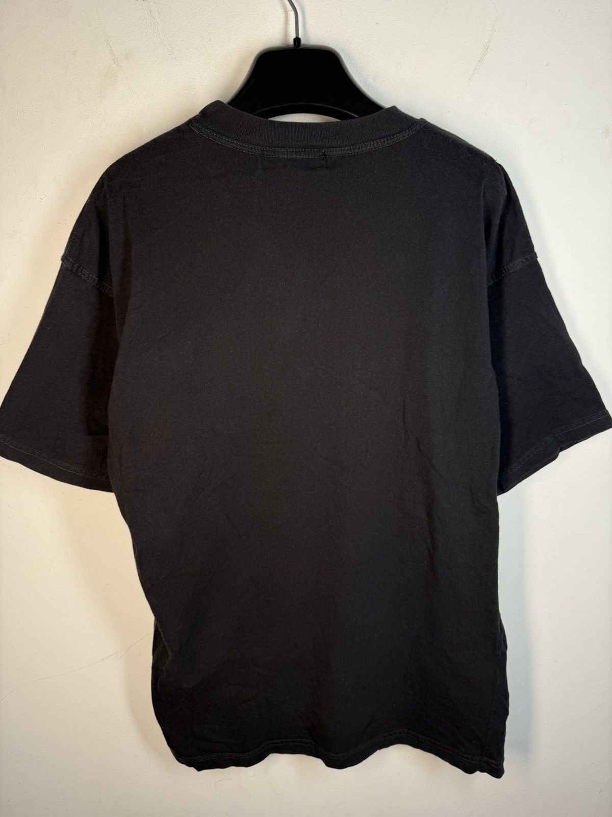 Yves Saint Laurent 90s YSL T-Shirt Big Logo Black Shirt Vintage Tee Size US M / EU 48-50 / 2 - 10 Thumbnail