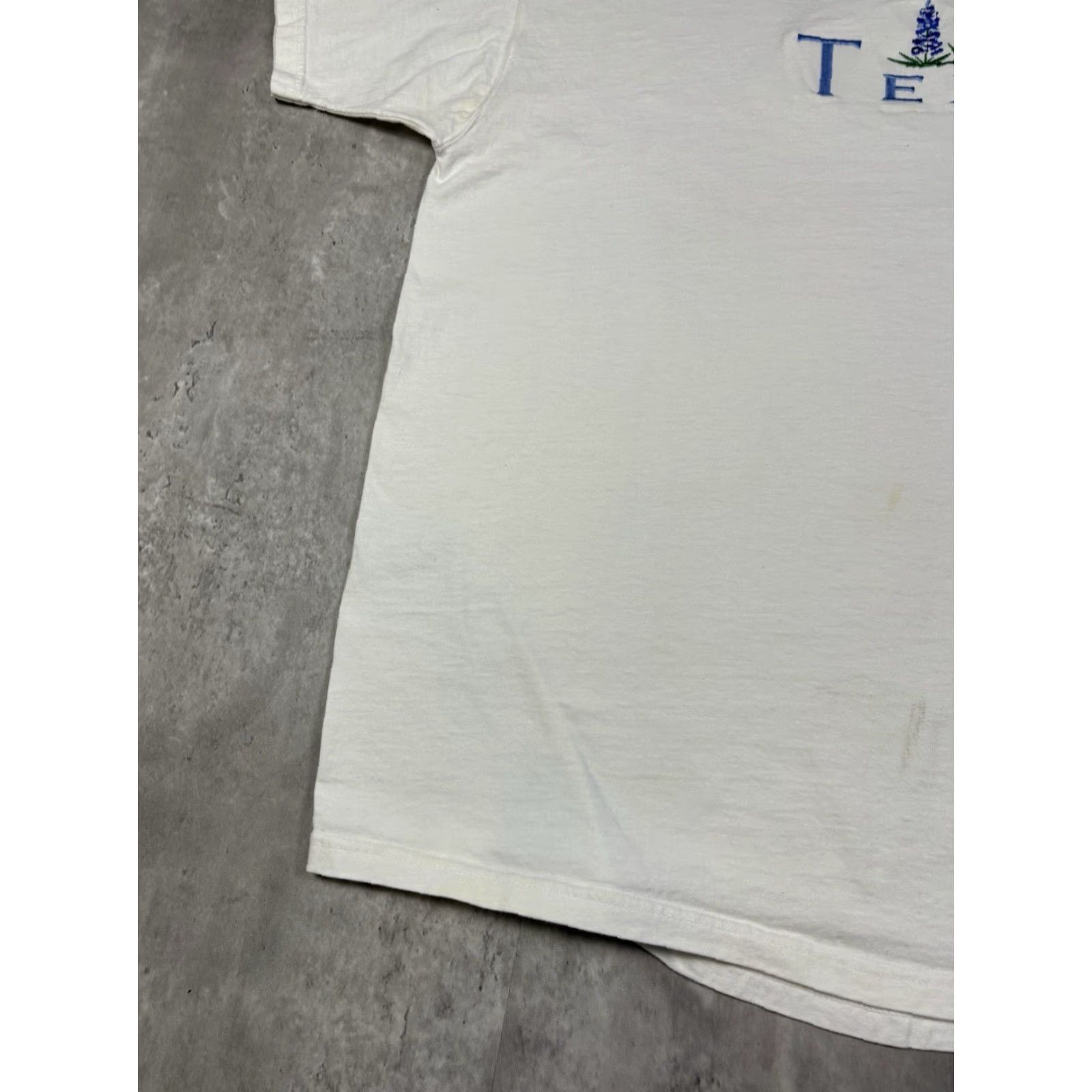 Fruit Of The Loom Vintage 90s Dallas Texas Flower T Shirt 2XL Size US XXL / EU 58 / 5 - 6 Thumbnail