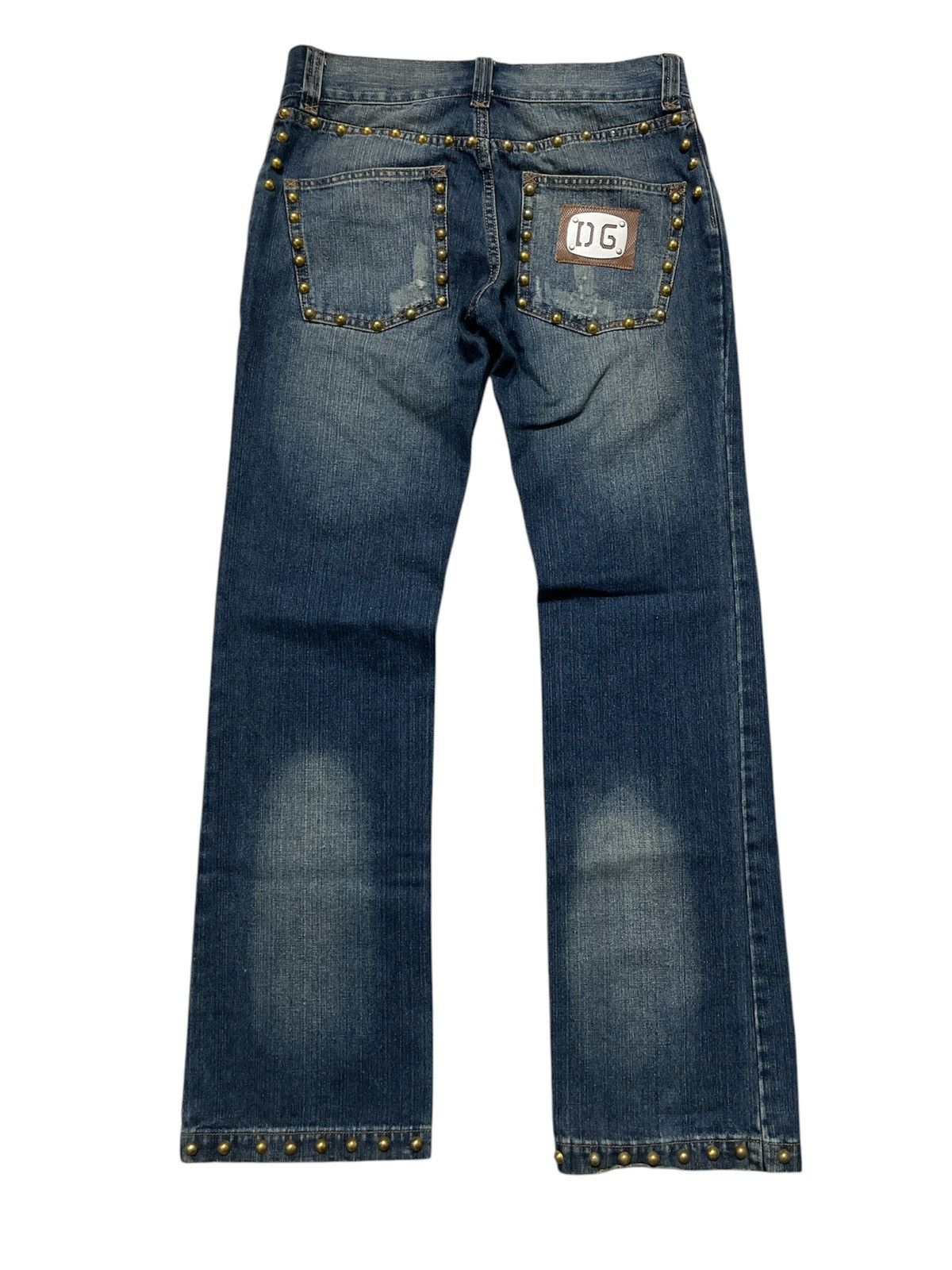 Dolce & Gabbana Dolce & Gabbana Denime Studded Design Size US 32 / EU 48 - 1 Thumbnail