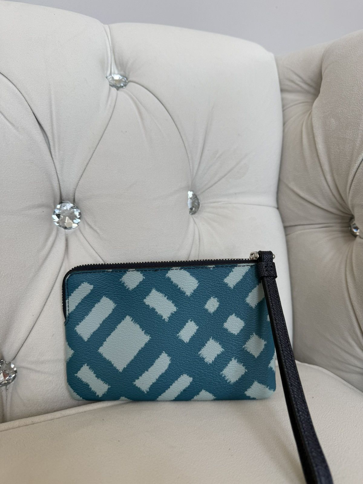 Coach Blue Coach Wristlet Size ONE SIZE - 2 Thumbnail