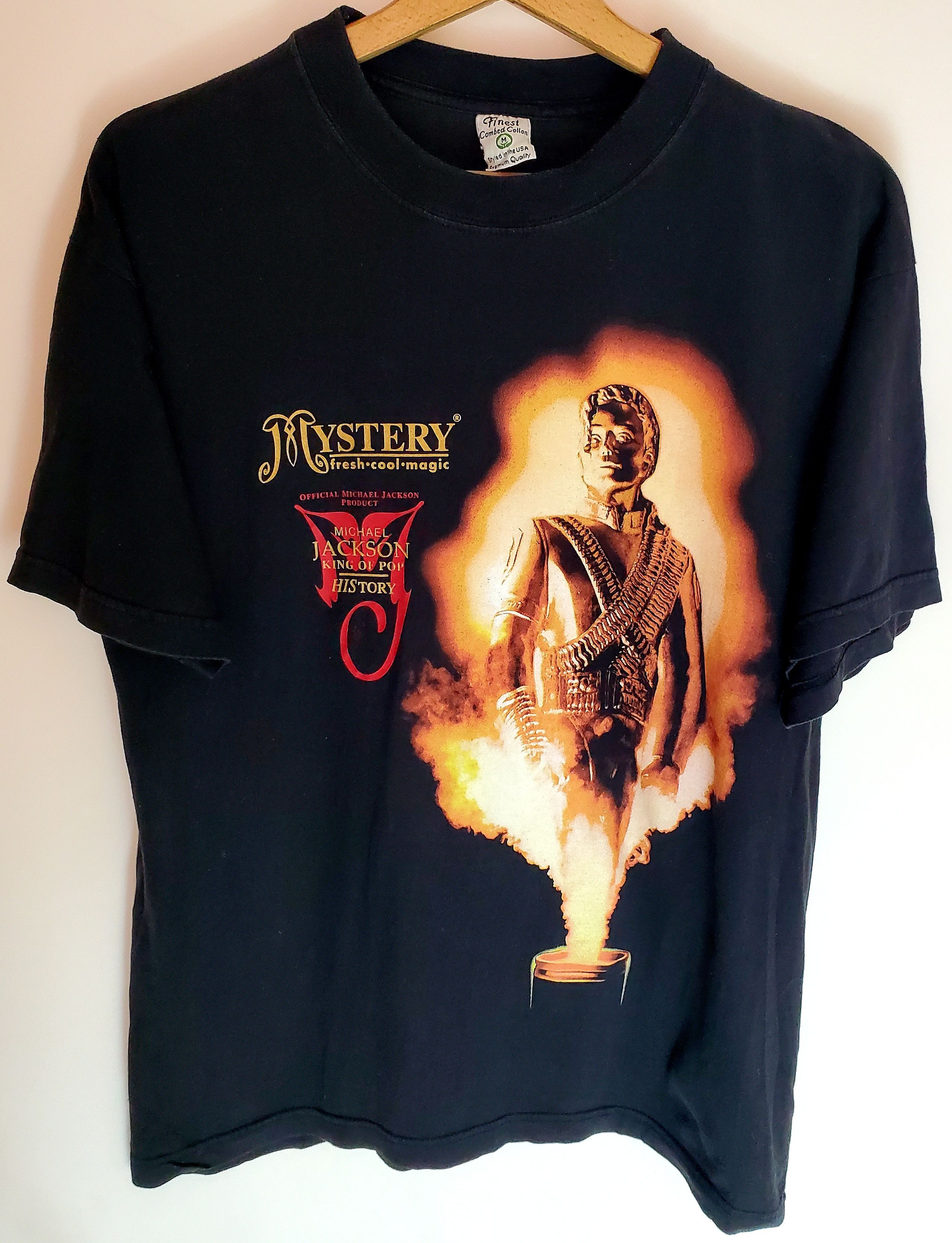 Michael Jackson MICHAEL JACKSON HISTORY WORLD TOUR1996-1997Mystery authentic Size US M / EU 48-50 / 2 - 1 Thumbnail