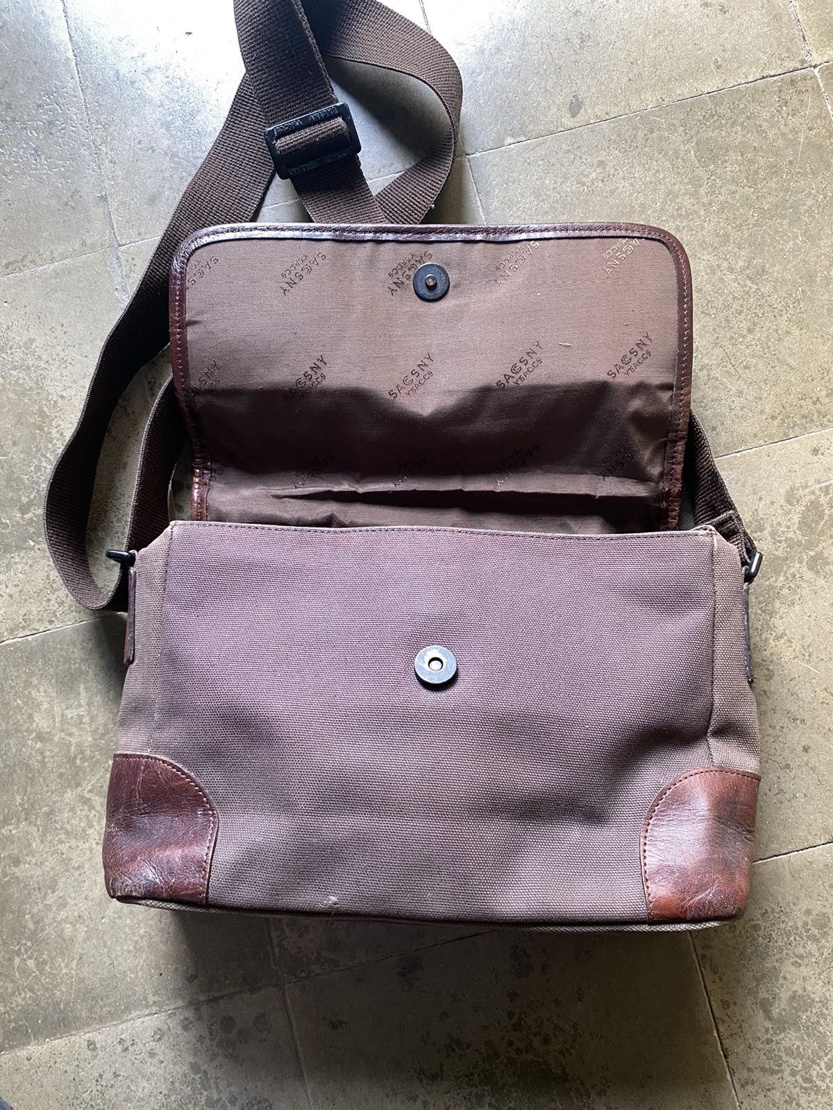 Yohji Yamamoto Vintage Sacsny Y'saccs Sling Bag Size ONE SIZE - 4 Thumbnail