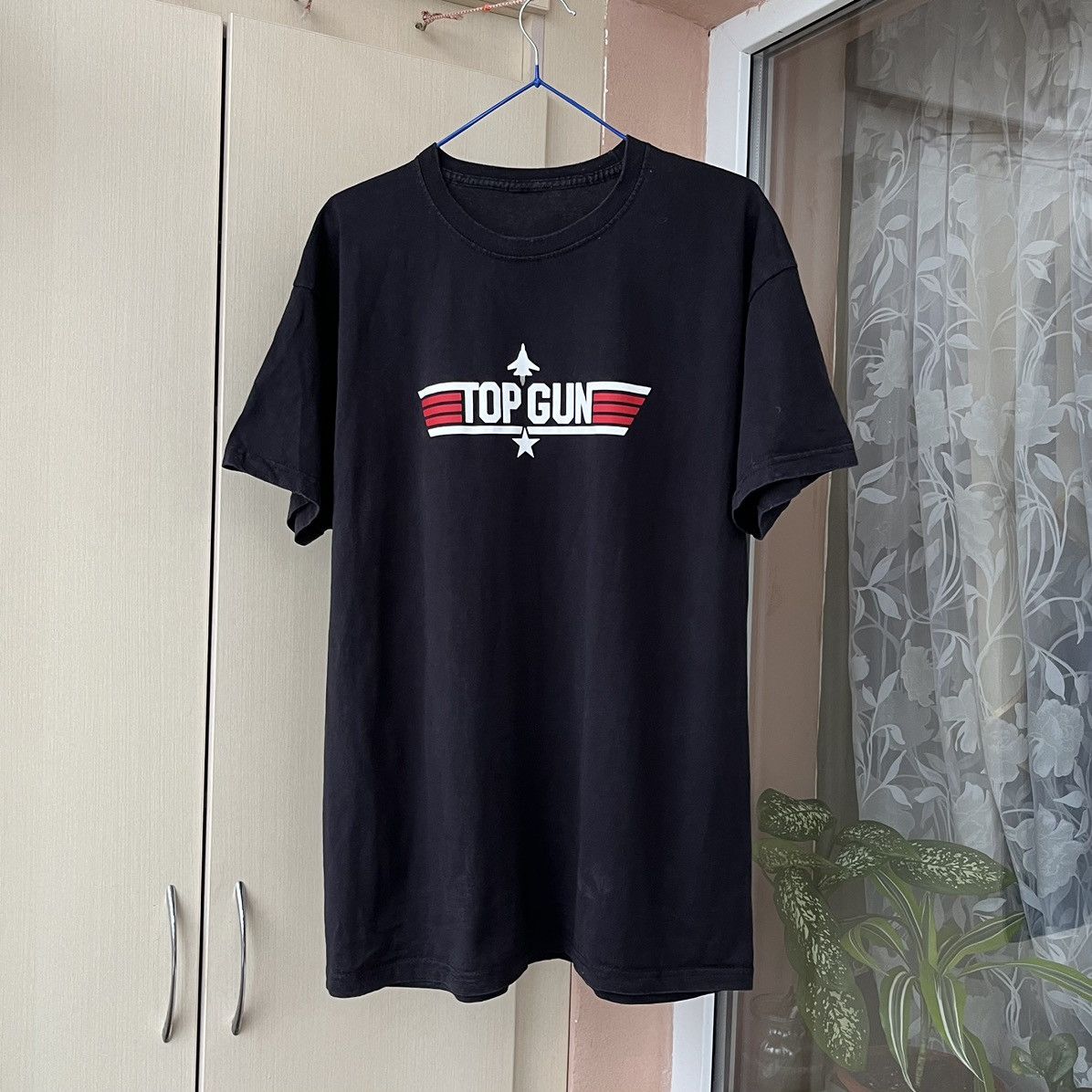 Vintage Vintage Top Gun Iceman T-shirt Movie Promo Tee Black XL Y2K Size US M / EU 48-50 / 2 - 1 Thumbnail