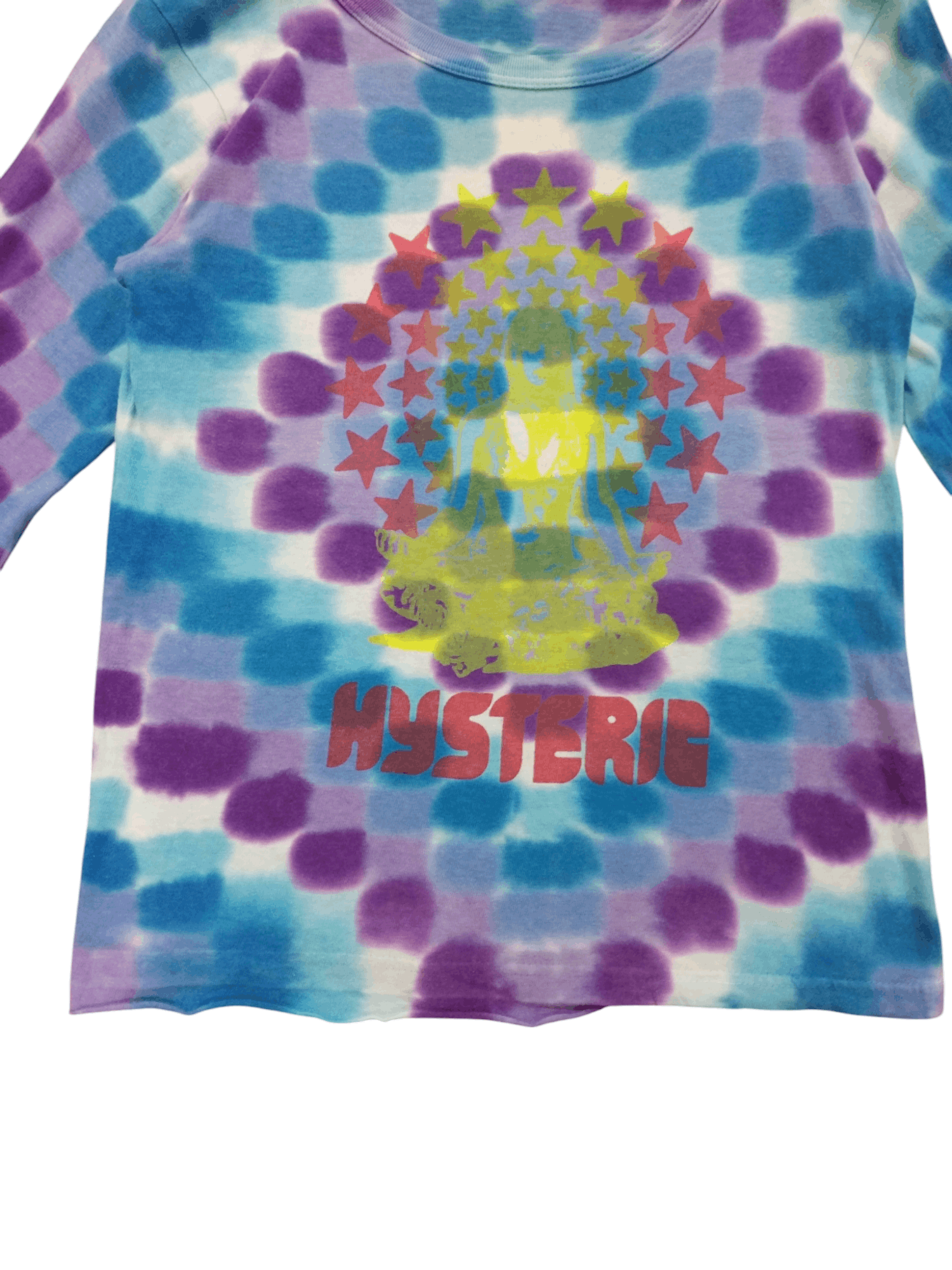 Hysteric Glamour Rare Vintage Hysteric Glamour Tie Dye Long Sleeve Tshirt Size US S / EU 44-46 / 1 - 3 Thumbnail