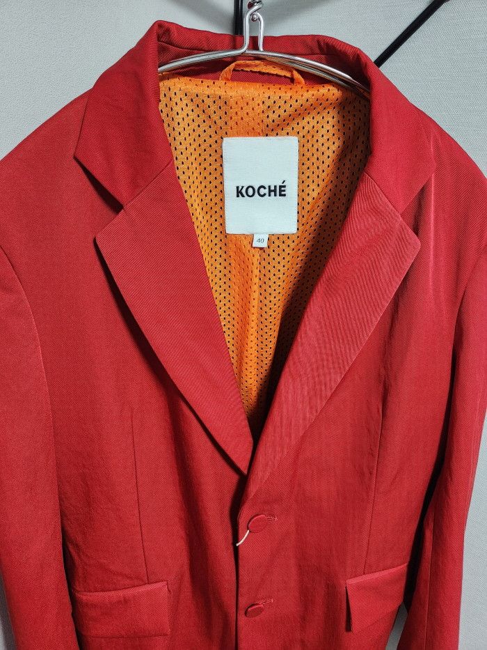 Other koche 레드 하이브리드 블레이져 Size S / US 4 / IT 40 - 3 Thumbnail