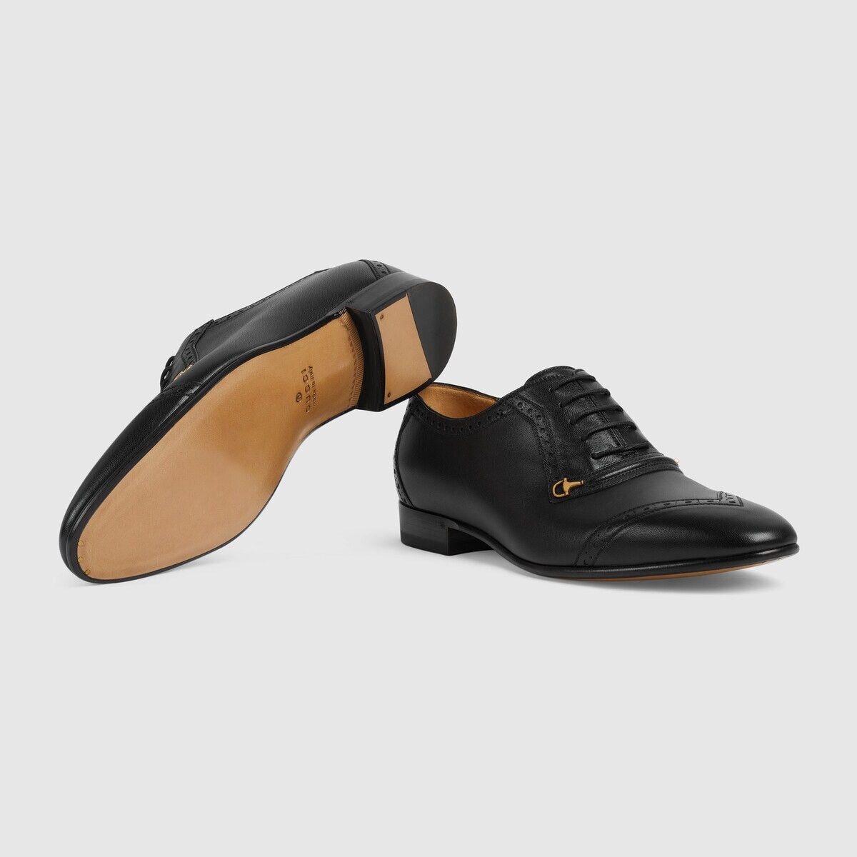 Gucci o1s1wg110125 Lace-Up Shoes in Black Size US 10 / EU 43 - 4 Thumbnail