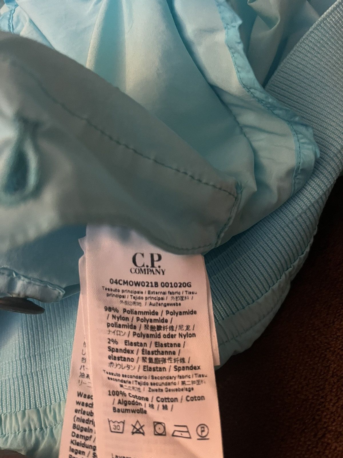 C.P. Company C.P. Company Nycra Bomber Short Jacket Made In Italy Large Size US L / EU 52-54 / 3 - 12 Thumbnail
