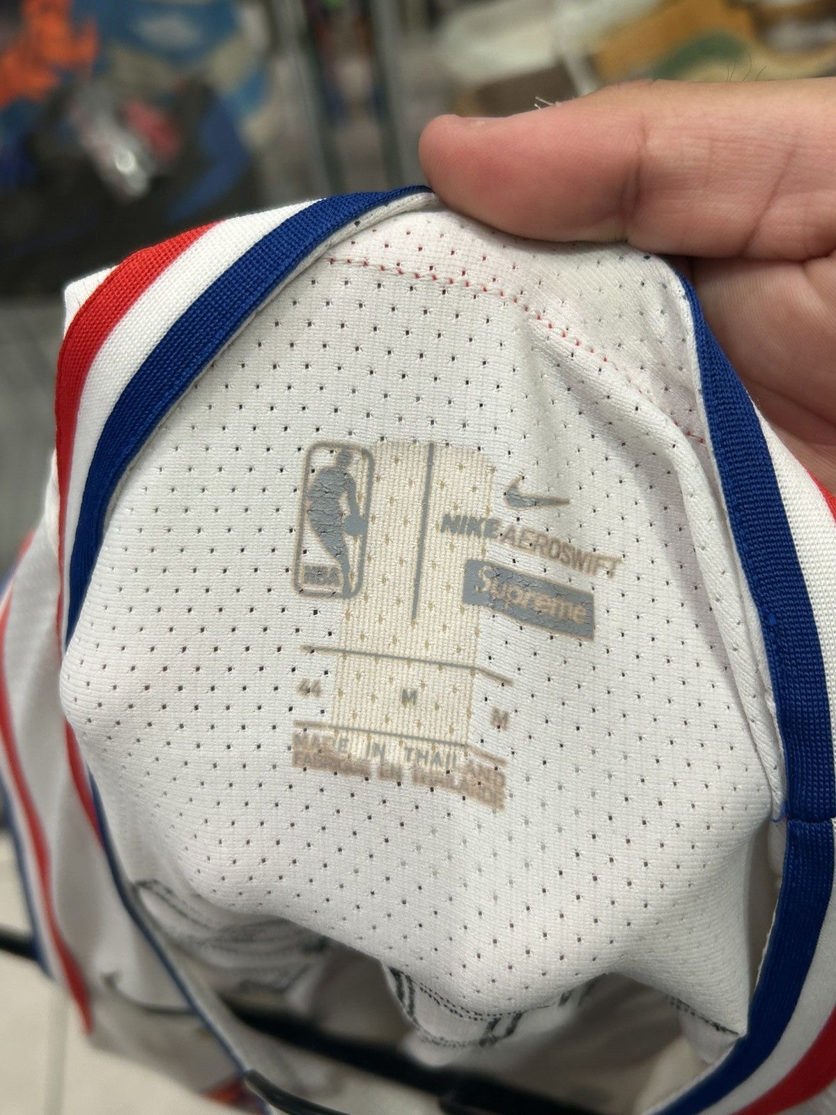 NBA × Supreme Supreme NBA team jersey white Size US M / EU 48-50 / 2 - 9 Thumbnail