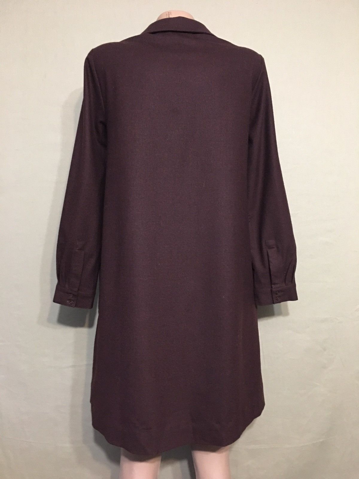 Cos COS Burgundy Wool Dress Women’s Designer Size US 4 Size S / US 4 / IT 40 - 5 Thumbnail