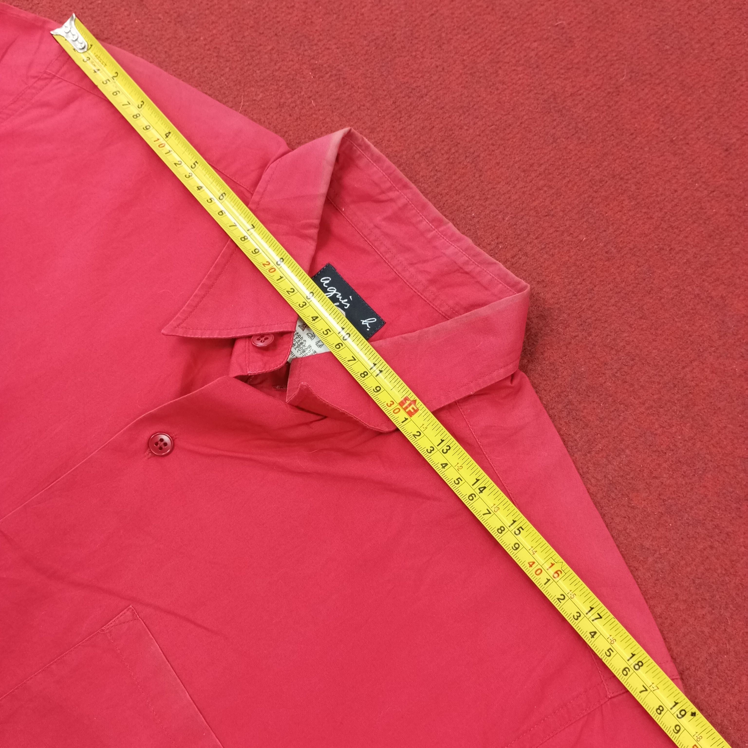 Designer × Vintage × agnes b. Agnes B Homme Paris Casual Shirt C219N57 Size US L / EU 52-54 / 3 - 9 Thumbnail