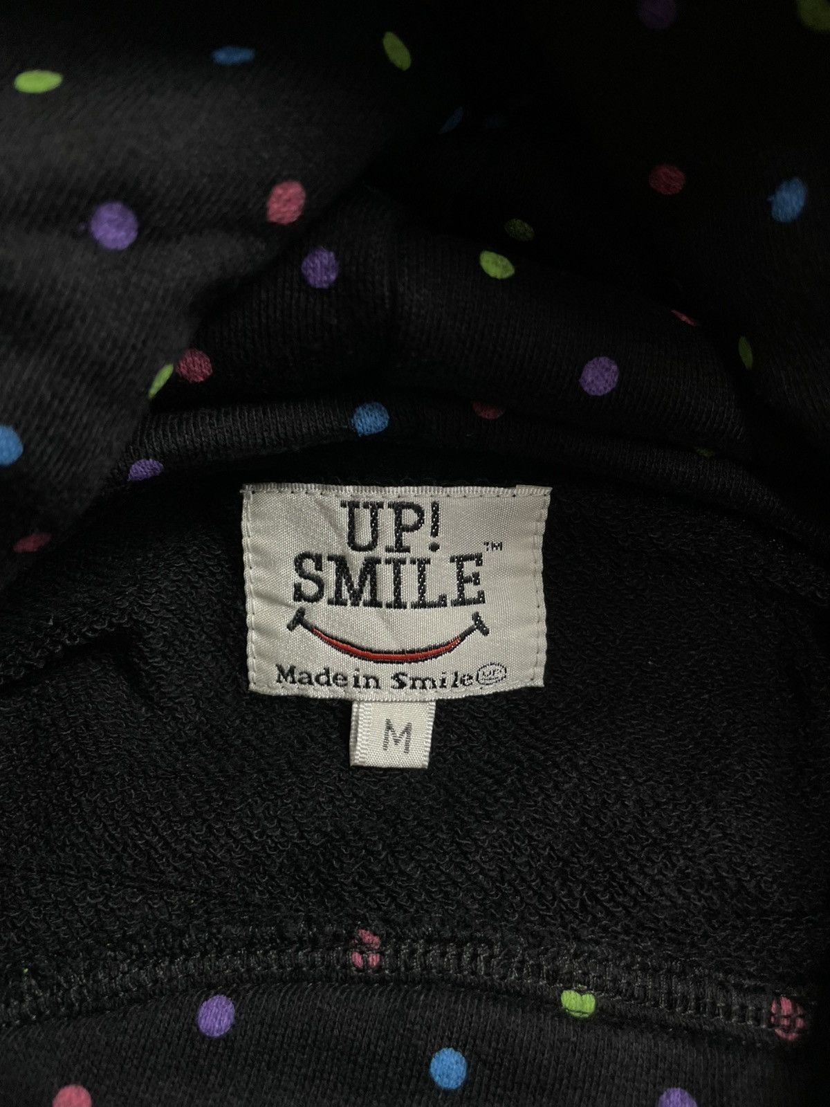 Japanese Brand Up smile Pocket Hoodie Size M / US 6-8 / IT 42-44 - 5 Thumbnail