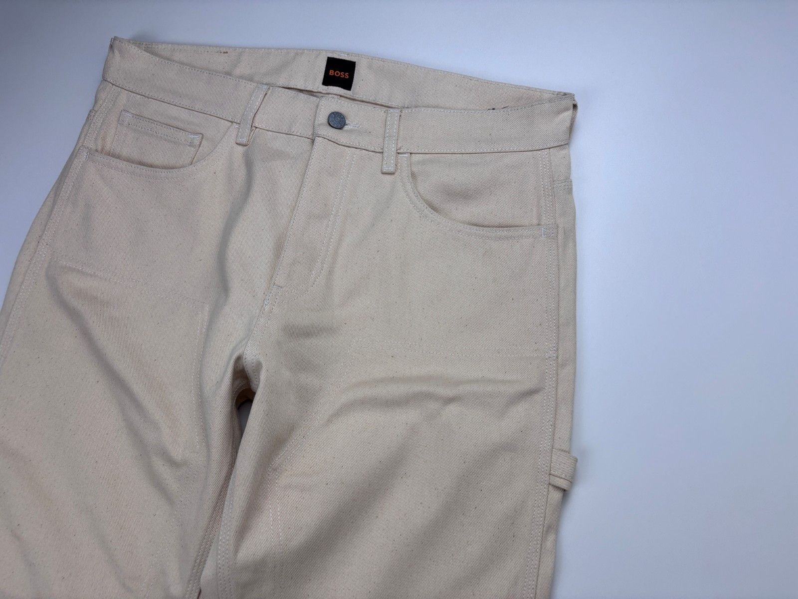 Hugo Boss Hugo Boss Candiani Denim Utility Carpenter Jeans Work 34x30 Size US 34 / EU 50 - 3 Thumbnail