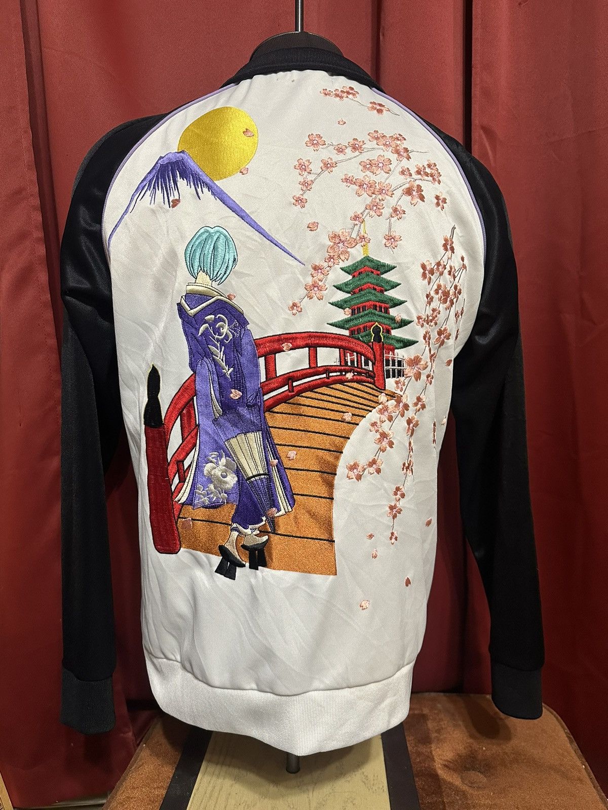 Vintage Sukajan Evangelion Rei Ayanami