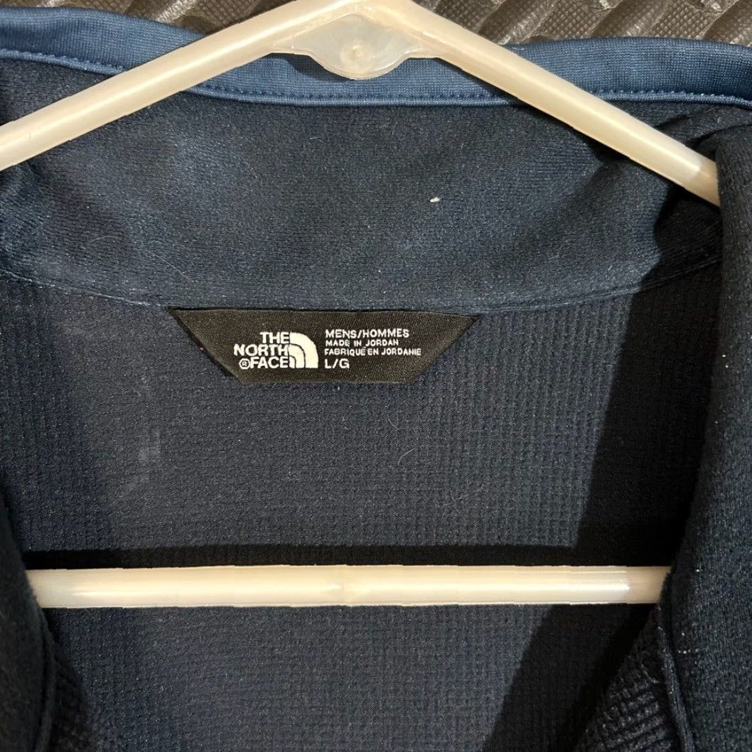 The North Face The North Face Vest Blue Full Zip Zip Pocket Men L Regular Size Large Size US L / EU 52-54 / 3 - 5 Thumbnail