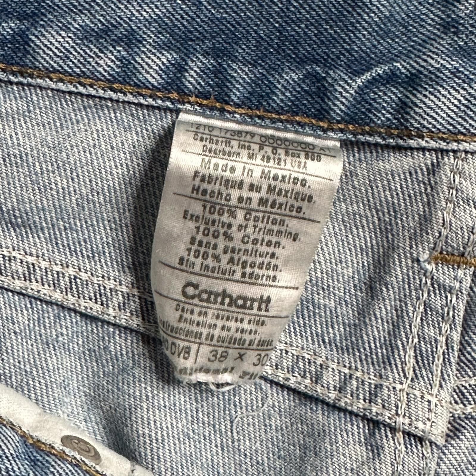 Carhartt Vintage Carhartt Ripped Jeans - 38in Size US 38 / EU 54 - 4 Thumbnail