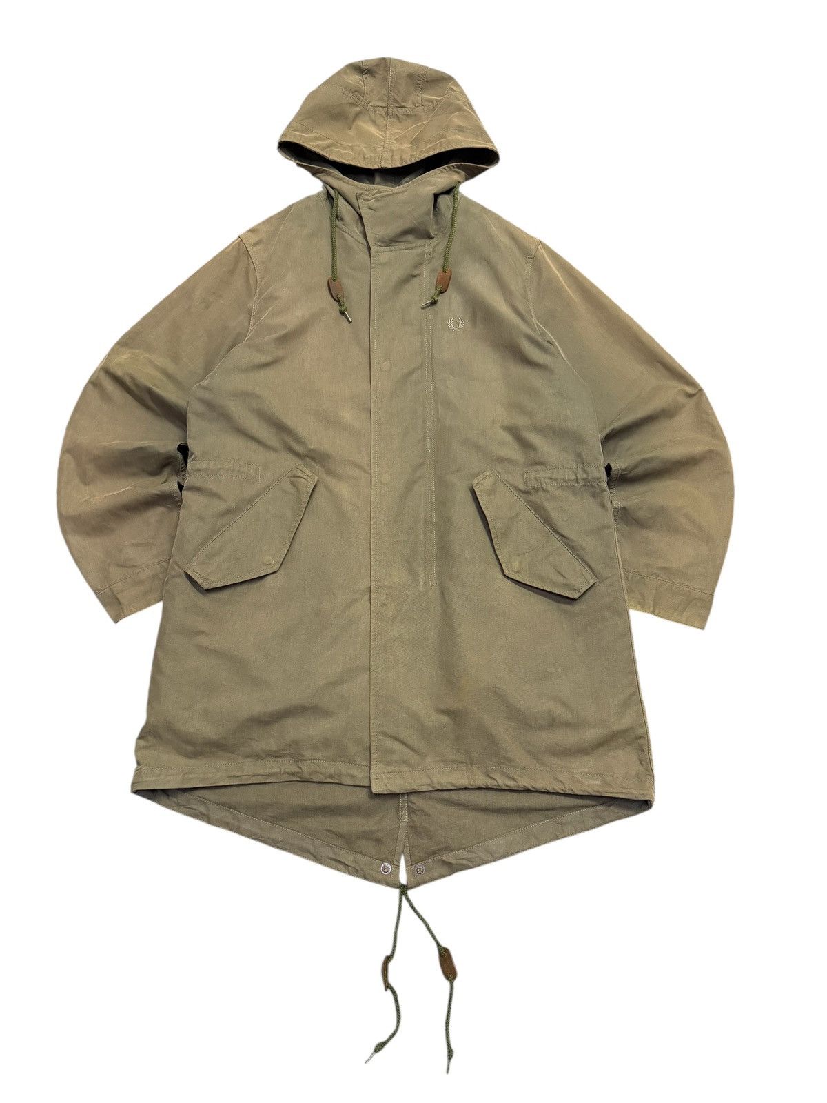 Fred Perry Fred Perry M51 Fishtail Parka Union Fleece Lining Size US L / EU 52-54 / 3 - 1 Thumbnail