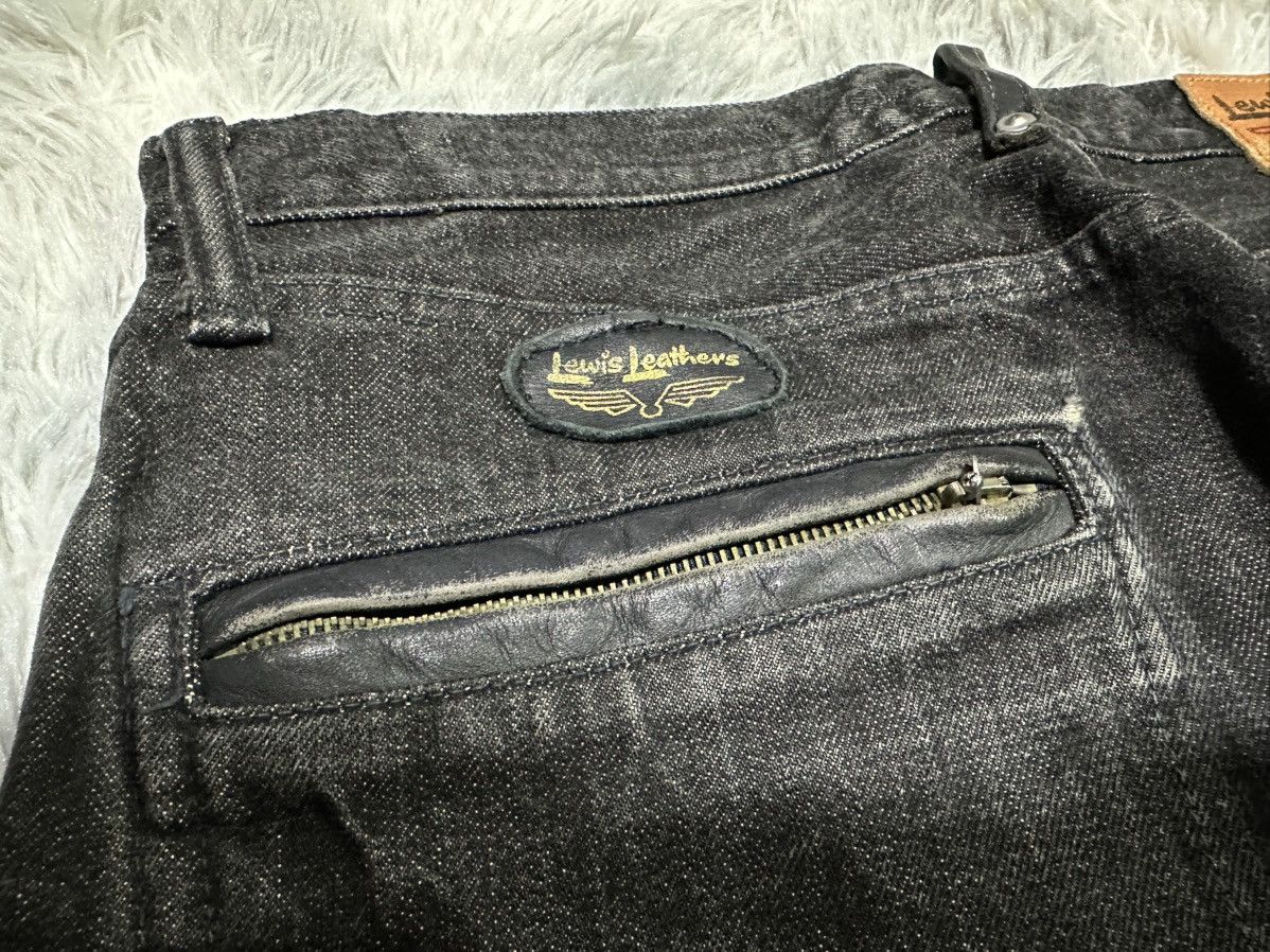 Kapital 🔥Rare Kapital x Lewis Leather Red Tab Selvedge Denim Size US 31 - 14 Thumbnail