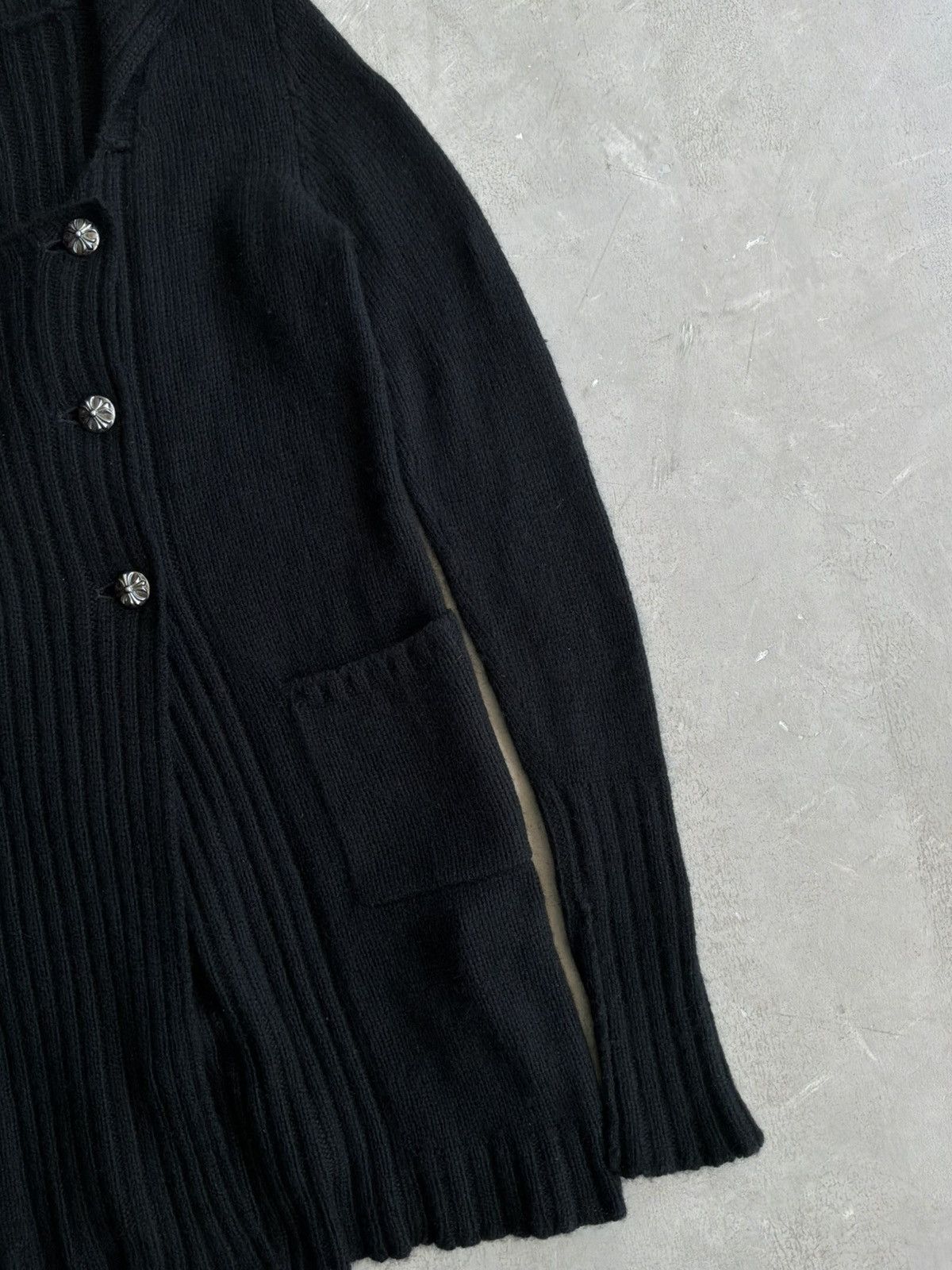 Chrome Hearts 1/1 VIP SPECIAL ORDER CROSS PATCHES CASHMERE CARDIGAN COAT Size US S / EU 44-46 / 1 - 10 Thumbnail