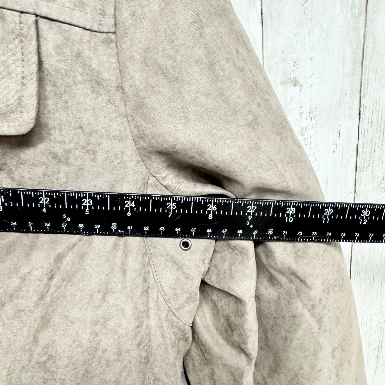 Croft & Barrow Croft & Barrow Jacket Size 2X Brown Suede Full Zip Hooded Size XXL / US 16-18 / IT 52-54 - 5 Thumbnail