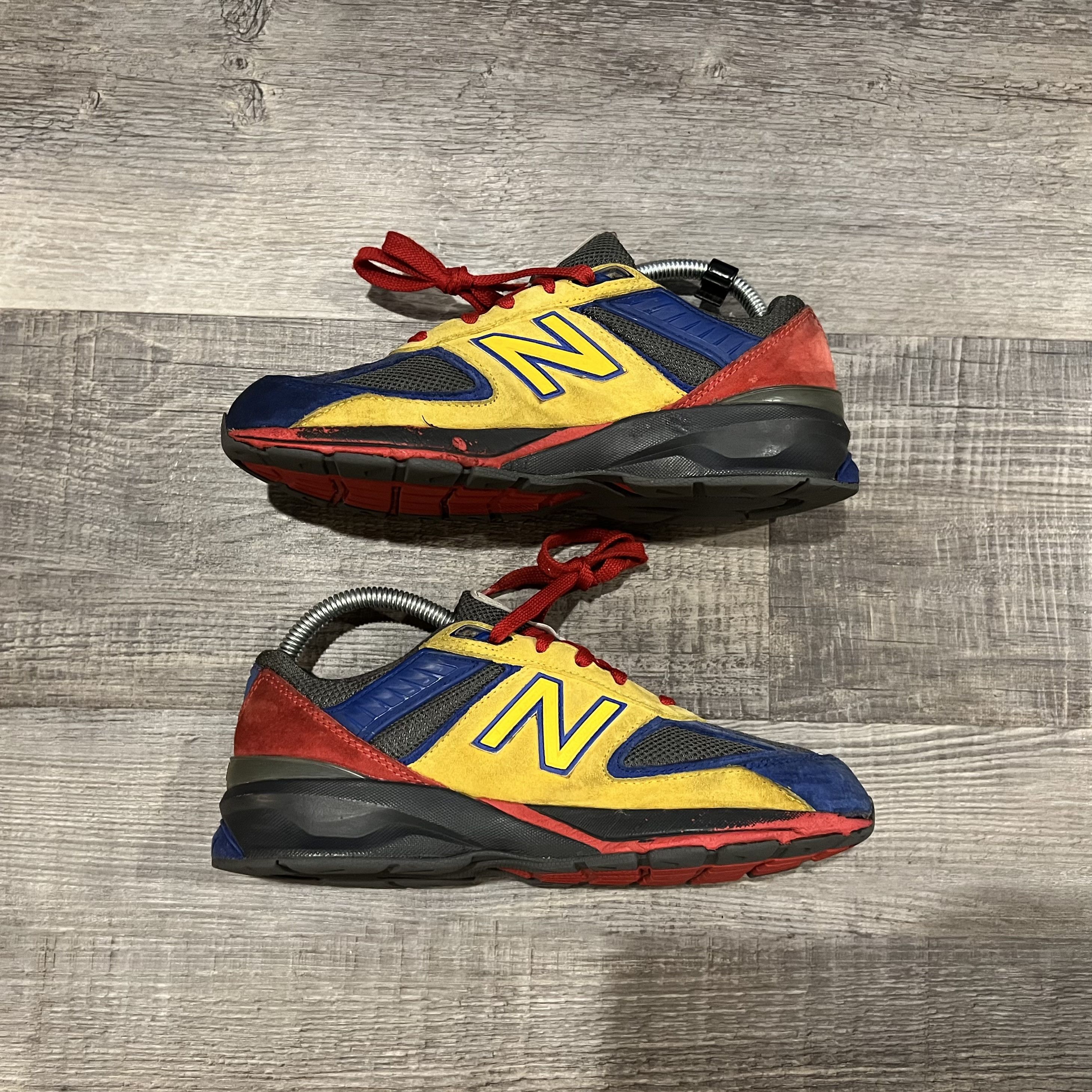 New Balance × Vintage NEW BALANCE • 990v5 "EAT" (5.5M) Size US 5.5 / EU 38 - 2 Thumbnail