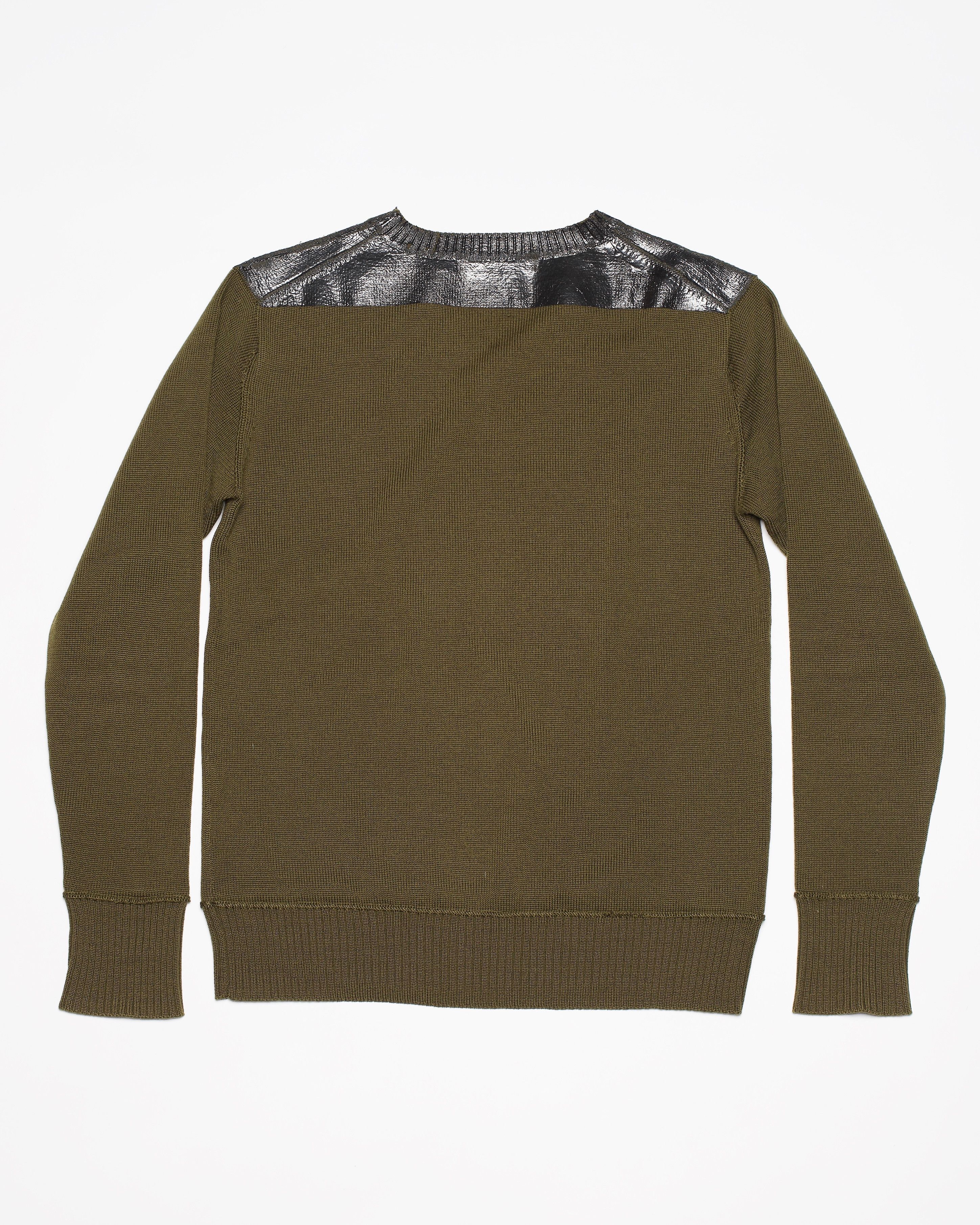 Ryuichiro Shimazaki Ryuichiro Shimazaki Coated V-Neck Sweater Size US L / EU 52-54 / 3 - 2 Thumbnail