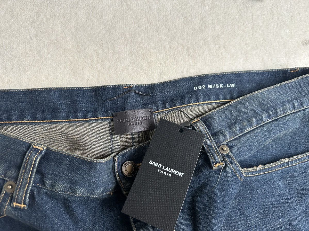 Saint Laurent Paris FW16 Saint Laurent Palladium dirty denim jeans Hedi d02 36 Size US 36 / EU 52 - 13 Thumbnail