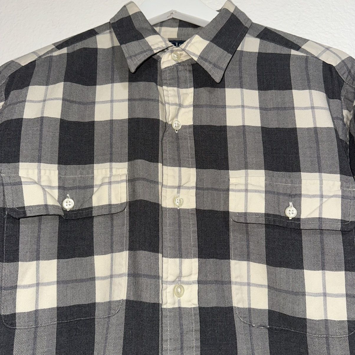 Polo Ralph Lauren Polo Ralph Lauren Whitfield Flannel Leather Elbow Patch Size US M / EU 48-50 / 2 - 5 Thumbnail