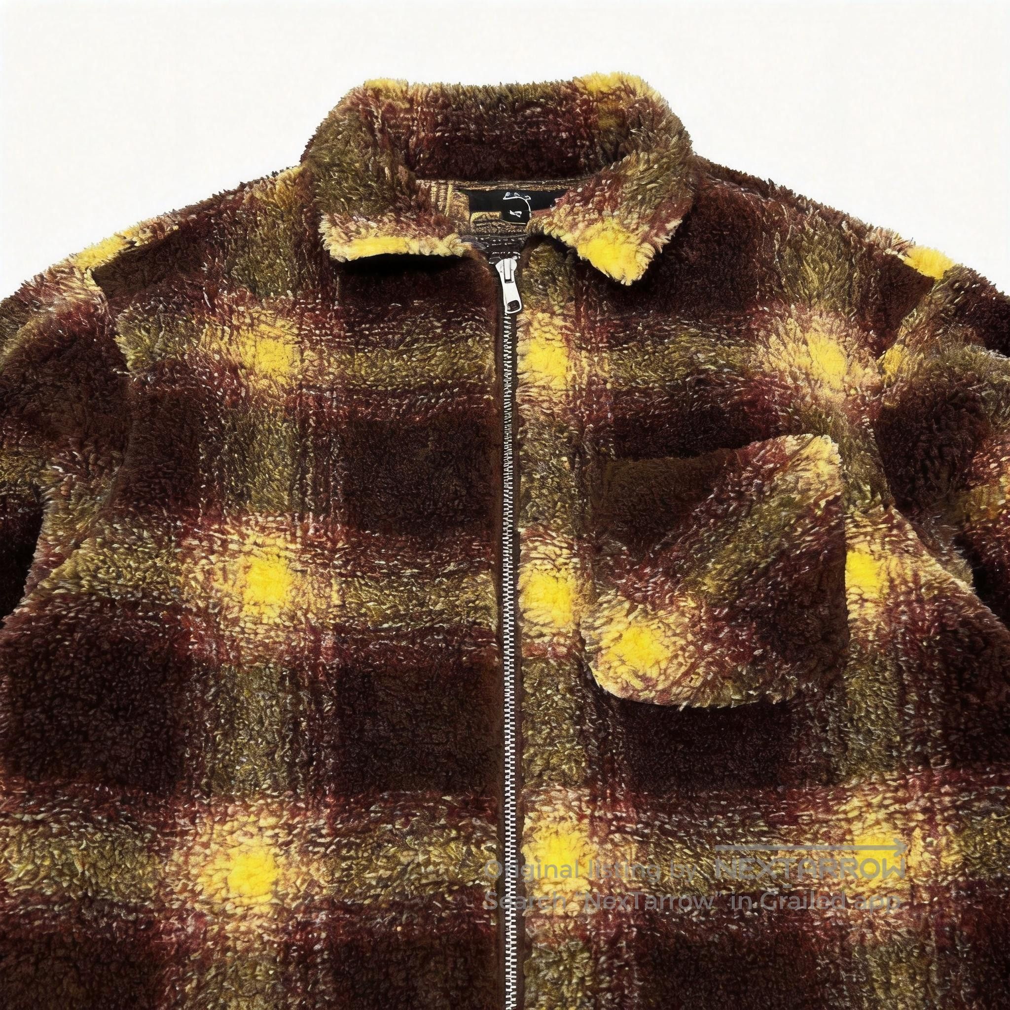 Stussy Stussy Leopard Mesh Zip Jacket | Grailed