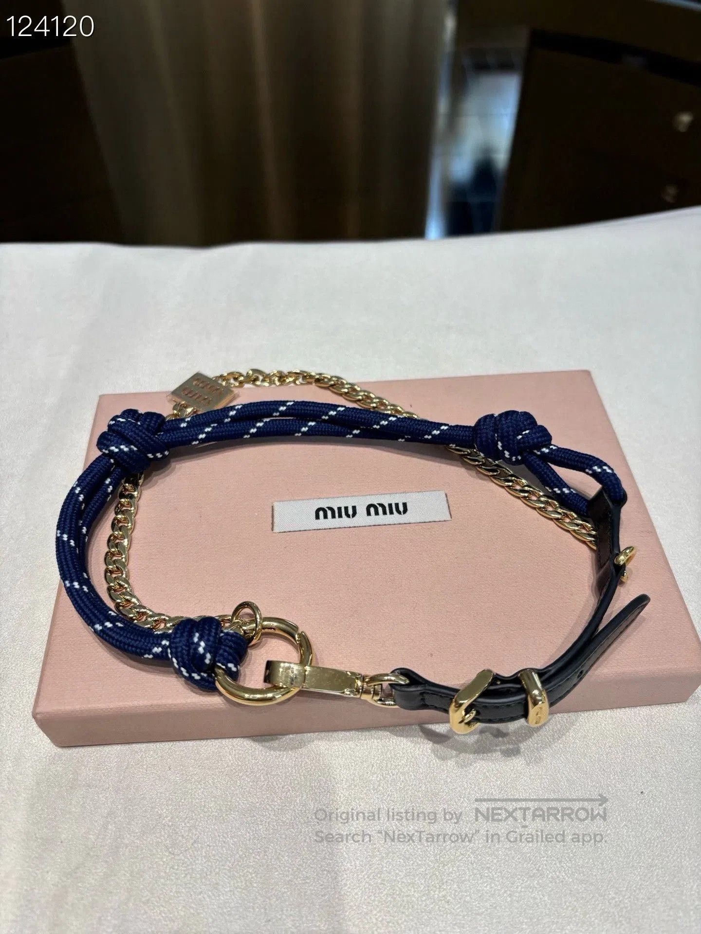Miu Miu Miu Miu Twisted Leather Chain Bag. Size ONE SIZE - 2 Thumbnail