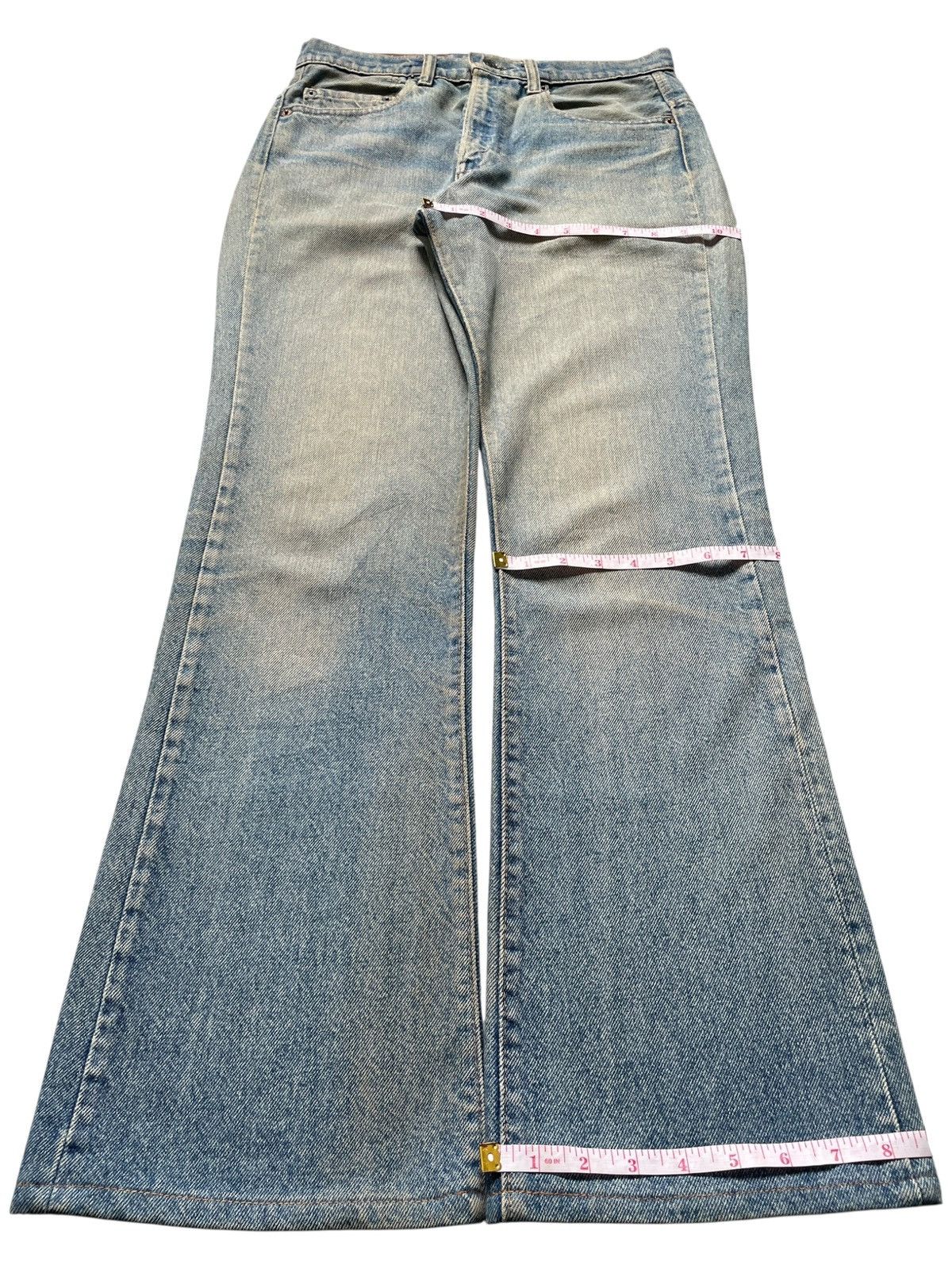 Levi's Vintage 70s Levis 517 Mud Wash Bootcut Flare Jeans Button 8 Size US 30 / EU 46 - 13 Thumbnail