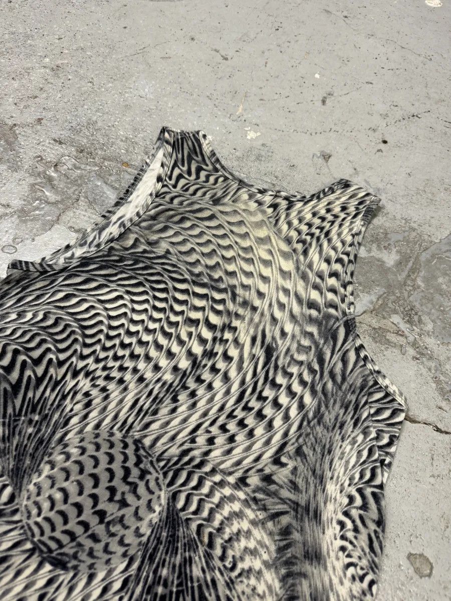 Roberto Cavalli SS2001 Roberto Cavalli Hallucination Tornado Tank Top Size XS / US 0-2 / IT 36-38 - 6 Thumbnail