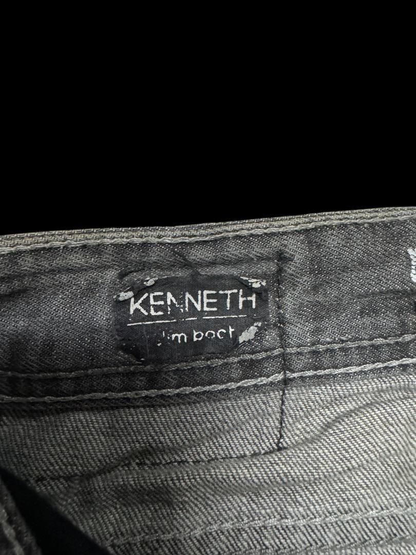 Japanese Brand FLARED Vintage Insane Distressed Buffalo Rusty Mudwash Jean Size US 30 / EU 46 - 10 Thumbnail