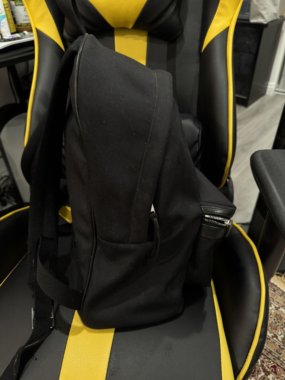 Saint Laurent Paris × Yves Saint Laurent Saint Laurent Canvas Backpack Size ONE SIZE - 2 Thumbnail