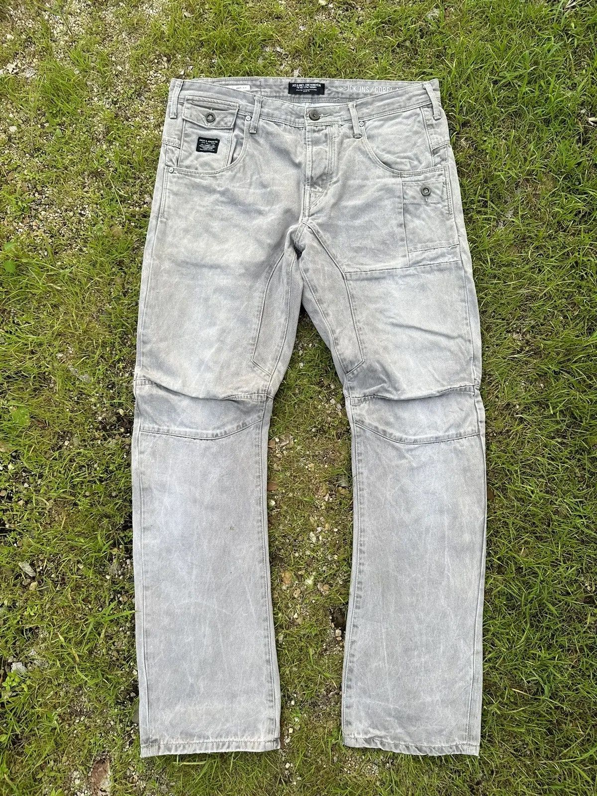 Vintage HEAT 🔥🔥 VINTAGE WORK WEAR CORE CURVE/BANANA LEGS JEANS PANTS Size US 36 / EU 52 - 1 Thumbnail