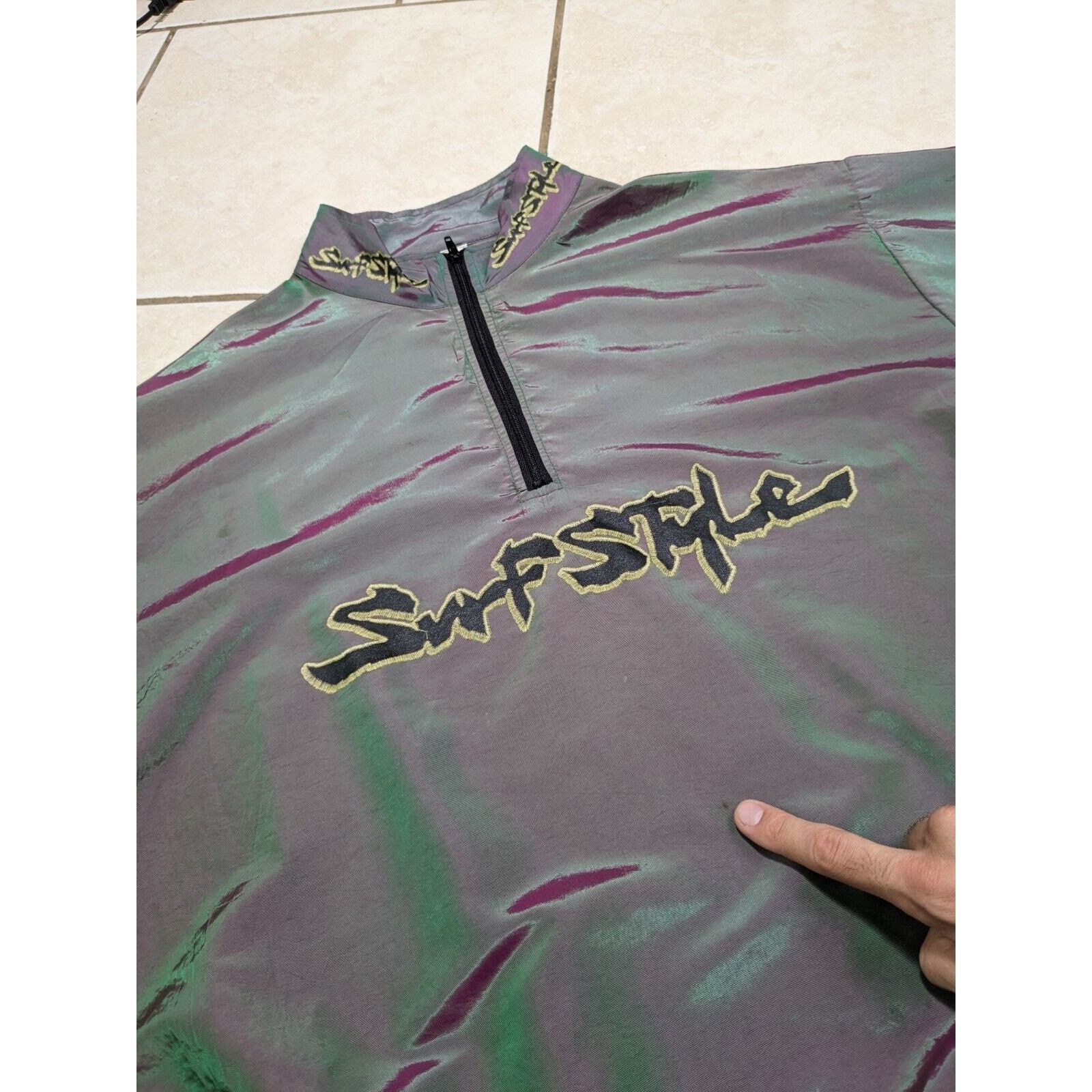 Other Surf Style Interplanetary Windbreaker Pullover Jacket L/XL Size US L / EU 52-54 / 3 - 9 Thumbnail