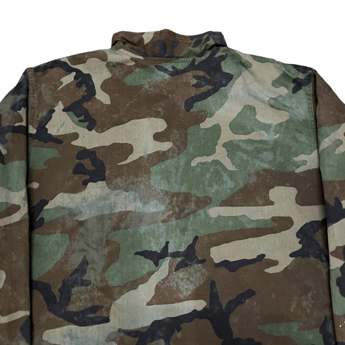 Vintage Vintage 70's Army Camouflage Military Jacket Size US M / EU 48-50 / 2 - 17 Thumbnail