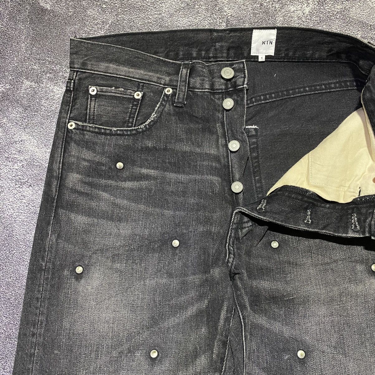 If Six Was Nine × KIN × Le Grande Bleu (L.G.B.) STUDDED JEANS PANTS BY KIN JAPANESE BRAND Size US 30 / EU 46 - 5 Thumbnail