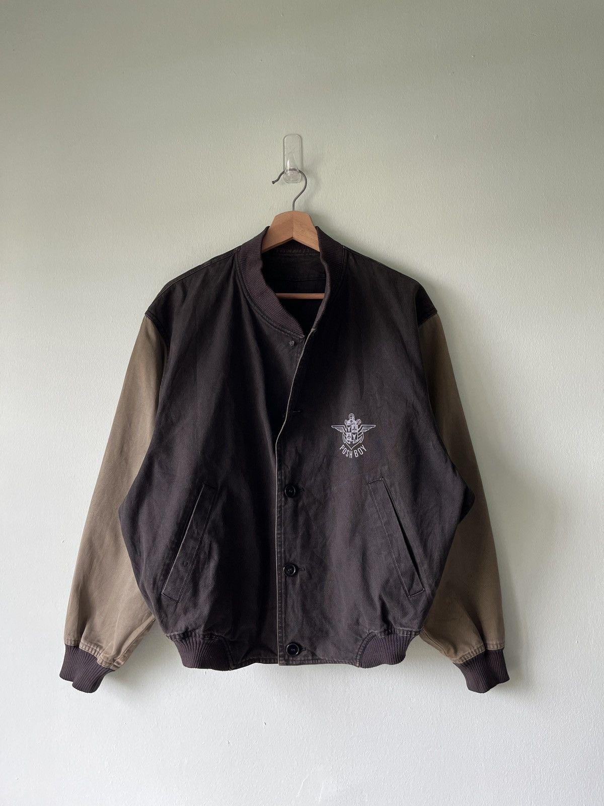 Japanese Brand × Vintage Vintage Posh Boy Varsity Jacket Size US M / EU 48-50 / 2 - 9 Thumbnail