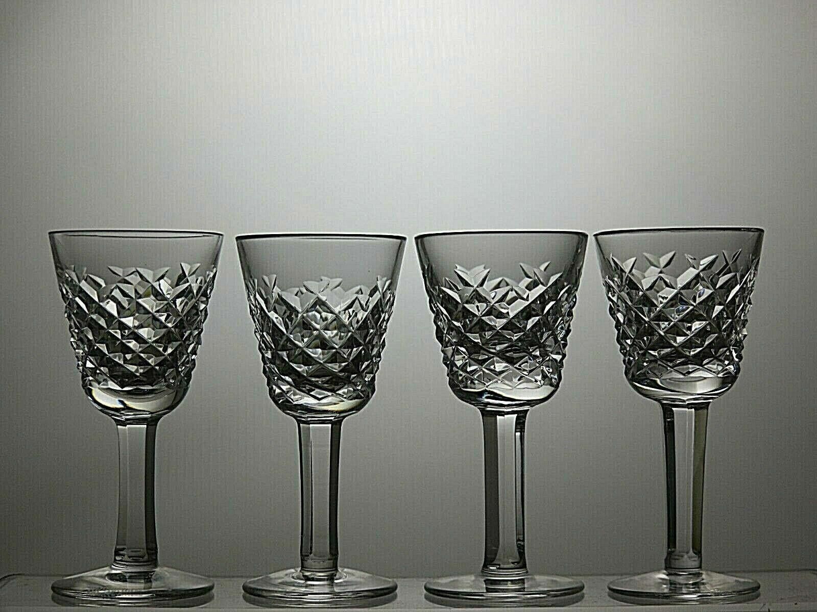 Other Waterford Crystal Alana Cut Set Of 4 Liqueur Glasses 3 1/2" Size ONE SIZE - 3 Thumbnail