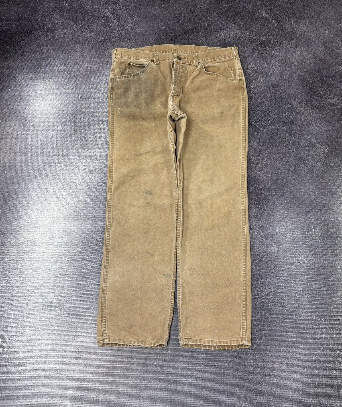 Carhartt Vintage 90s Carhartt USA Made Carpenter Work Baggy Pants Size US 38 / EU 54 - 10 Thumbnail