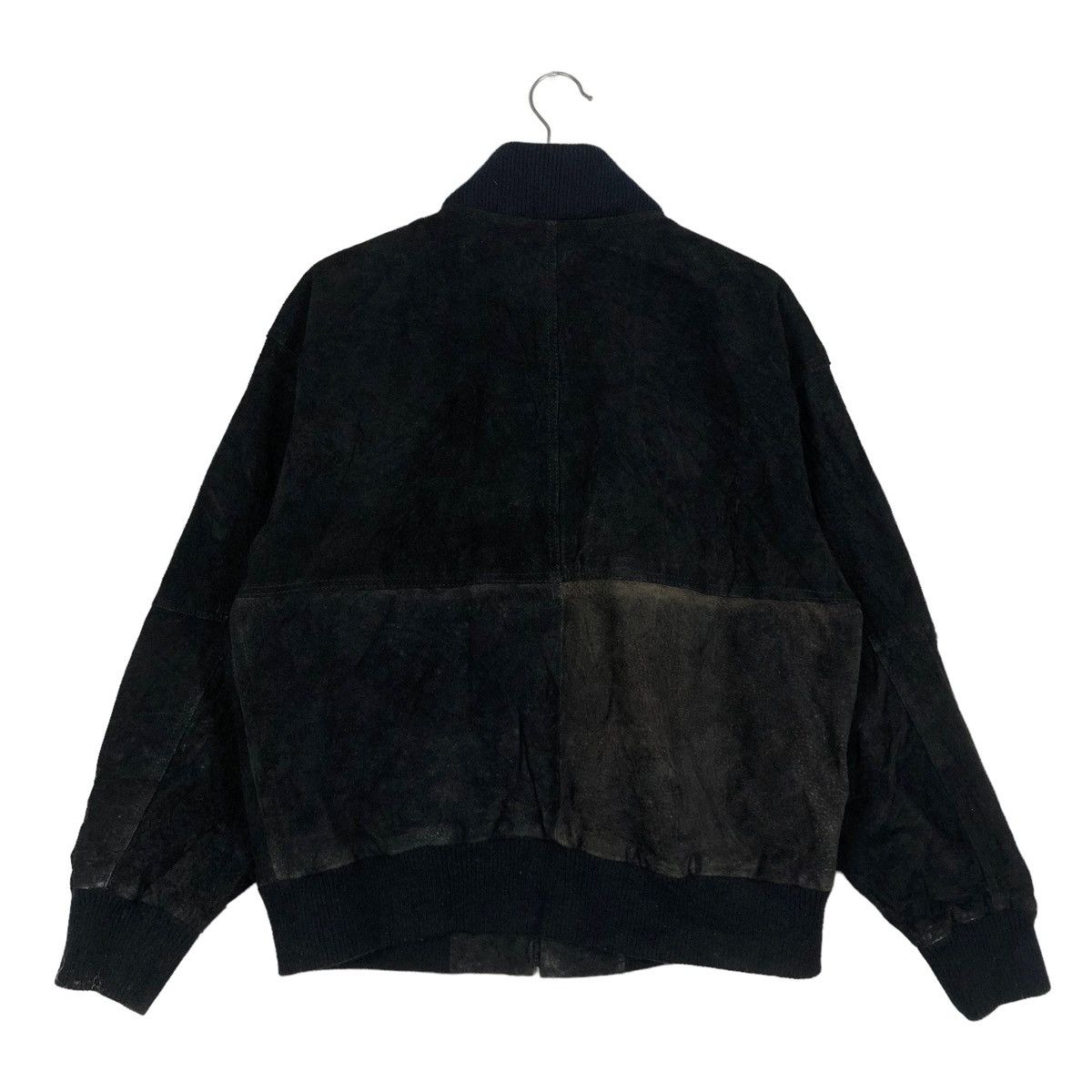 Japanese Brand 🔥90’s Vintage Leather Bomber Jacket Split End Issey Miyake Size US M / EU 48-50 / 2 - 7 Thumbnail