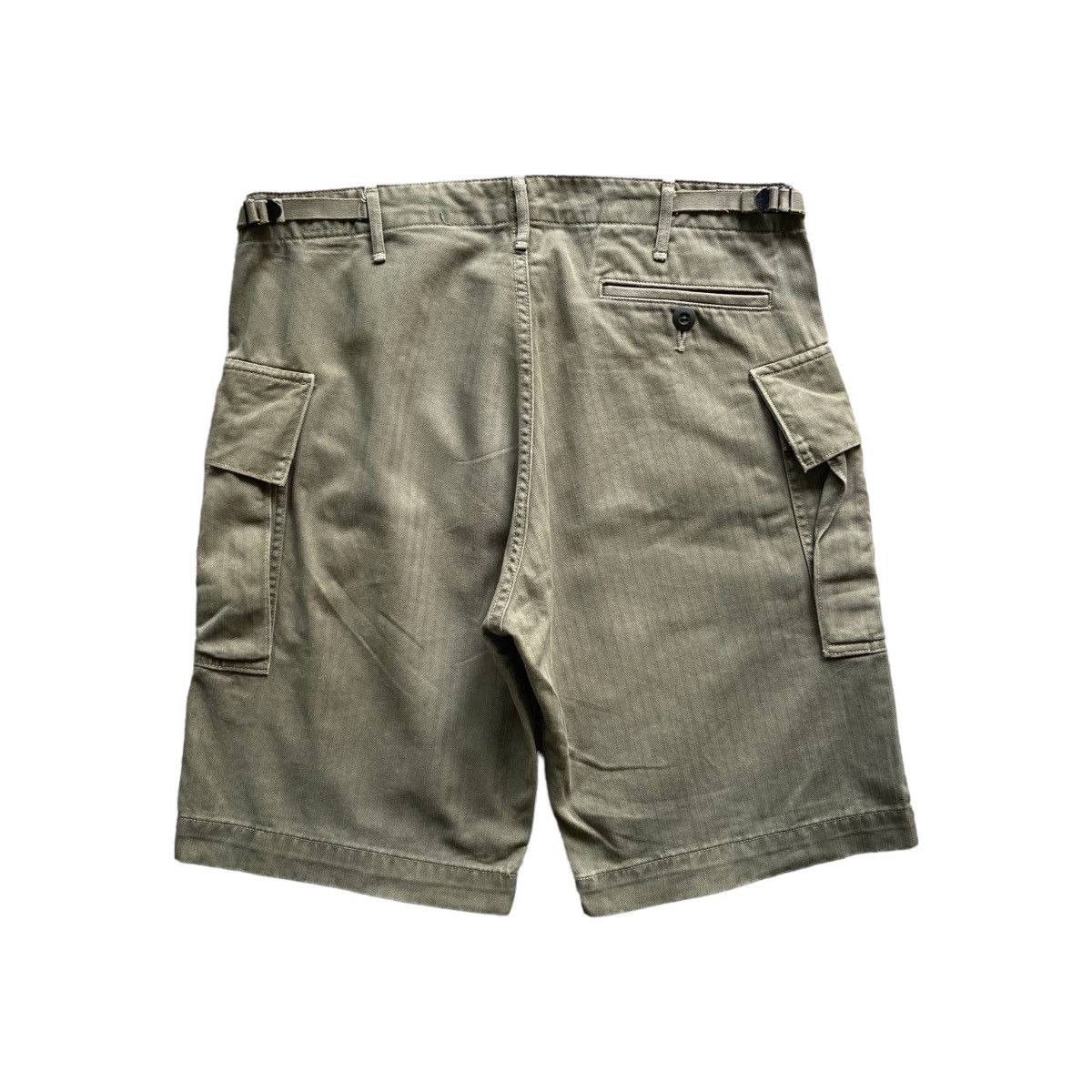 Orslow Orslow HBT 2-Pocket Cargo Short Pants Size US 32 / EU 48 - 2 Thumbnail