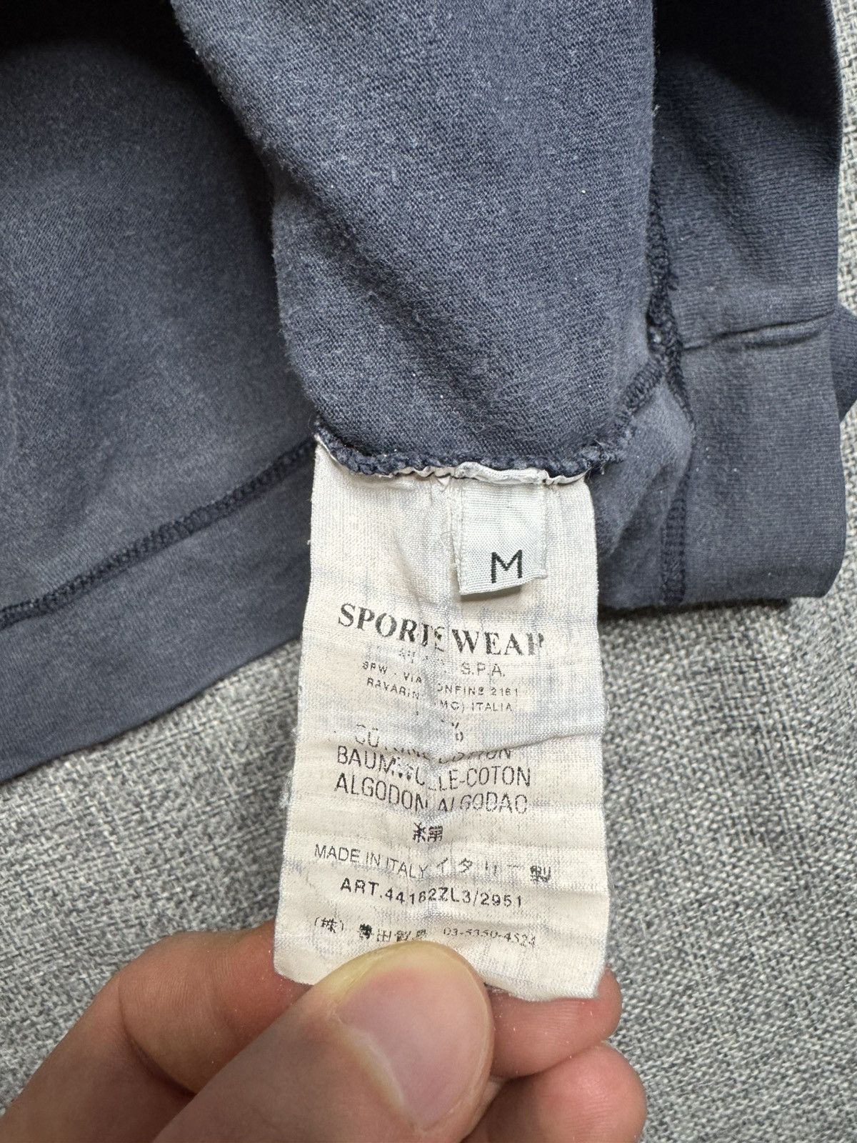 C.P. Company C.P. Company made in Italy vintage grey T-shirt M Size US M / EU 48-50 / 2 - 8 Thumbnail