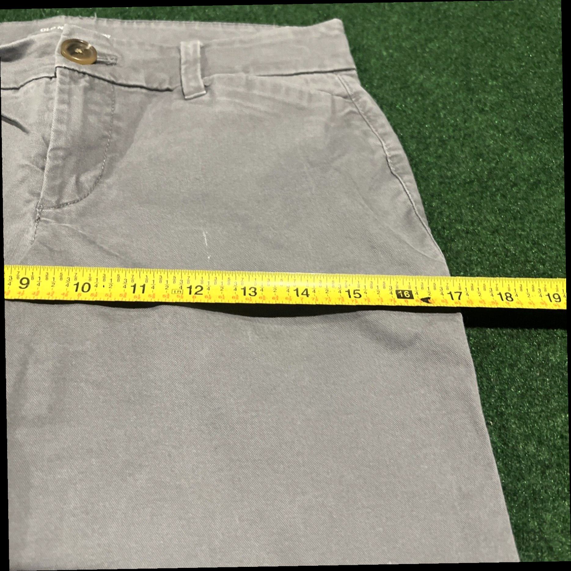 Old Navy Women's Gray pants Old Navy Size 2 Petite Skinny 28x27 Size 28" / US 6 / IT 42 - 6 Thumbnail