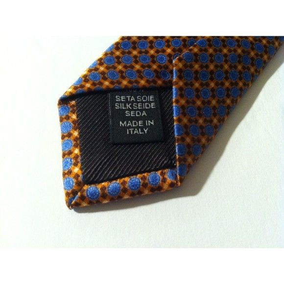 Ermenegildo Zegna ERMENEGILDO ZEGNA MENS NEW 100%SILK NECK TIE WIDTH: 3 3/8" Size ONE SIZE - 10 Thumbnail