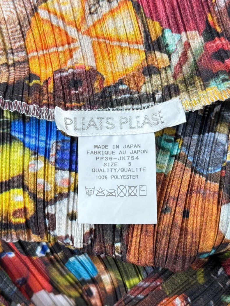 Issey Miyake Issey Miyake Colorful candy pleated top Size XXL / US 16-18 / IT 52-54 - 3 Thumbnail